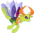 Size: 5000x4878 | Tagged: safe, artist:dashiesparkle, thorax, changedling, changeling, g4, season 8, .svg available, absurd resolution, changeling king, flying, intro, king thorax, male, simple background, solo, transparent background, vector