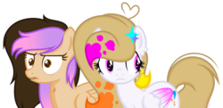 Size: 2964x1432 | Tagged: safe, artist:101xsplattyx101, oc, oc only, oc:esmee, oc:spring splat, pegasus, pony, female, mare, simple background, transparent background