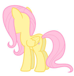 Size: 6250x6397 | Tagged: safe, artist:estories, fluttershy, pony, g4, absurd resolution, female, simple background, solo, transparent background, vector