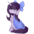 Size: 5000x5000 | Tagged: safe, artist:bladedeehunter, oc, oc only, oc:amethyst heartstone, pony, absurd resolution, bow, cloak, clothes, crying, hair bow, simple background, solo, transparent background