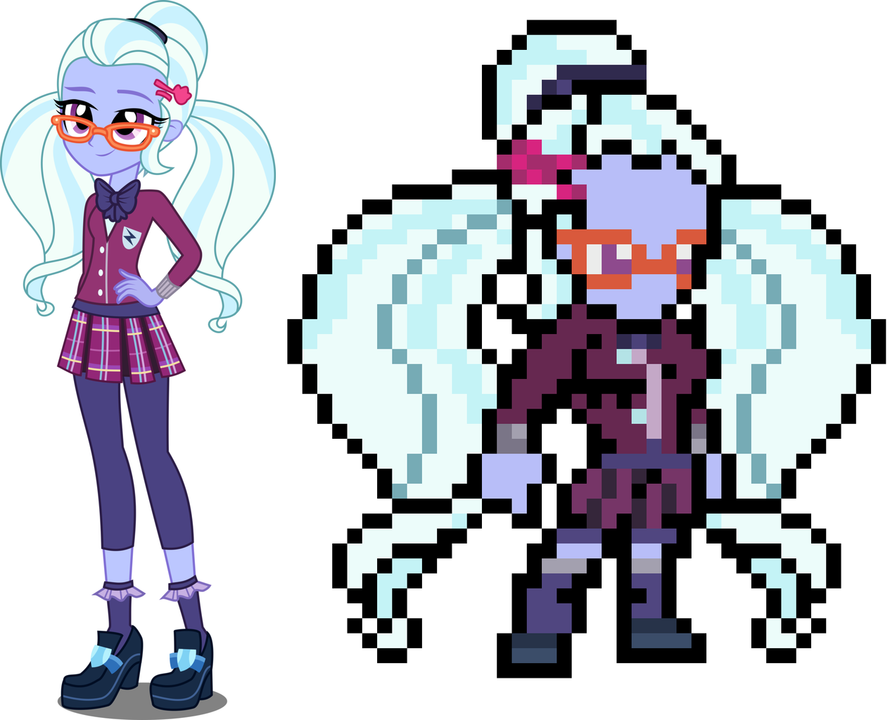 equestria girl big mac pixel art