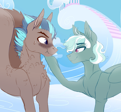 Size: 2799x2602 | Tagged: safe, artist:anyatrix, oc, oc only, oc:cloud shifter, oc:storm fly, pegasus, pony, high res, male, offspring, parent:fleetfoot, parent:lightning dust, parent:sky stinger, parent:zephyr breeze, parents:fleetbreeze, stallion