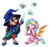 Size: 1024x969 | Tagged: safe, artist:centchi, oc, oc only, oc:paper stars, oc:wizdiana, bat pony, pony, bandage, bat pony oc, clothes, derp, dress, female, glasses, hat, hoof hold, magic, magic wand, mare, obtrusive watermark, rainbow hair, shoes, simple background, telekinesis, transparent background, watermark, wide eyes, witch hat