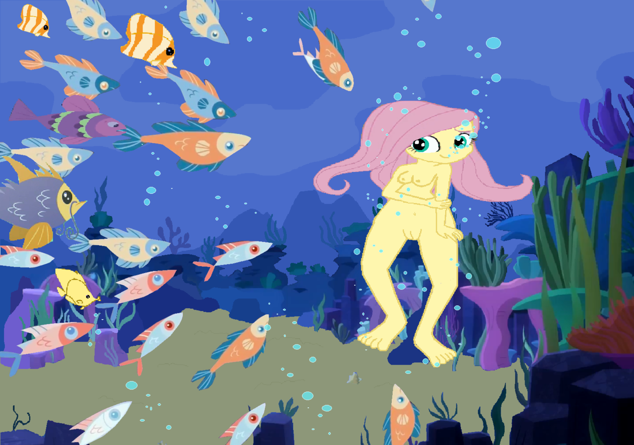 Explicit Artist Php Edit Fluttershy Fish Human Equestria Girls G