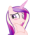 Size: 6000x6000 | Tagged: safe, artist:lazypixel, edit, edited edit, editor:slayerbvc, vector edit, princess cadance, alicorn, pony, g4, absurd resolution, accessory-less edit, blushing, embarrassed, female, furless, furless edit, mare, missing accessory, nude edit, nudity, shaved, simple background, slender, solo, thin, transparent background, uncomfortable, vector