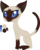 Size: 1314x1648 | Tagged: safe, artist:mourningfog, oc, oc only, oc:ghost, cat, siamese cat, kitten, reference sheet, simple background, solo, transparent background