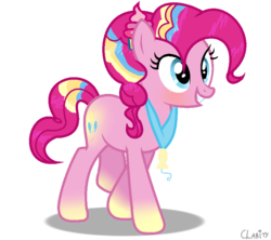 Size: 875x777 | Tagged: safe, artist:galaxyvisionyt, pinkie pie, earth pony, pony, g4, base used, female, older, older pinkie pie, simple background, solo, transparent background