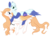 Size: 4100x3100 | Tagged: safe, artist:hirundoarvensis, oc, oc only, oc:arvensis, oc:pandy, panda pony, pegasus, pony, female, mare, ponies riding ponies, ponified, riding, simple background, transparent background