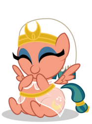Size: 1964x2634 | Tagged: safe, artist:aleximusprime, somnambula, pegasus, pony, g4, chibi, clothes, cute, eyes closed, female, floating wings, mare, see-through, simple background, smiling, solo, somnambetes, transparent background