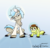 Size: 2120x2051 | Tagged: safe, artist:falloutmuse, pony morty, pony rick, earth pony, pony, g4, grannies gone wild, my little pony: friendship is magic, duo, high res, morty smith, ponified, rick and morty, rick sanchez