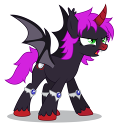 Size: 5000x5200 | Tagged: safe, artist:dragonchaser123, oc, oc only, oc:midnight moon, pony, vampony, absurd resolution, female, mare, simple background, solo, transparent background, vector