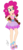 Size: 265x566 | Tagged: safe, artist:ilaria122, artist:painterede, part of a set, oc, oc:chocolate candy, equestria girls, g4, base used, belt, bracelet, clothes, cute, equestria girls-ified, female, high heels, human coloration, jewelry, legs, necklace, next generation, not pinkie pie, offspring, parent:cheese sandwich, parent:pinkie pie, parents:cheesepie, sandals, shirt, shoes, simple background, skirt, transparent background