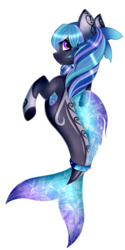 Size: 545x1093 | Tagged: safe, artist:absolitedisaster08, oc, oc only, merpony, original species, female, seafin, simple background, solo, transparent background