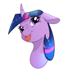 Size: 681x752 | Tagged: safe, artist:neko-luvz, twilight sparkle, pony, g4, faic, female, floppy ears, mare, simple background, solo, tongue out, transparent background