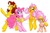 Size: 1024x683 | Tagged: safe, artist:pitterpaint, cheese sandwich, pinkie pie, oc, oc:creamcheese, oc:dulce leche, oc:dull leche, earth pony, pegasus, pony, g4, apron, clothes, colt, family, female, glasses, male, mare, offspring, parent:cheese sandwich, parent:pinkie pie, parents:cheesepie, pigtails, ship:cheesepie, shipping, simple background, straight, traditional art, twintails, watermark, white background