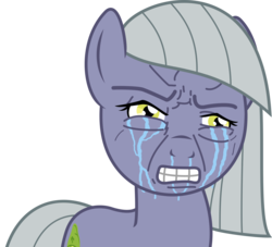 Size: 3666x3328 | Tagged: artist needed, safe, derpibooru exclusive, limestone pie, earth pony, pony, g4, crying, faic, gritted teeth, high res, meme, ponified, reaction image, simple background, teeth, transparent background, vector, wojak