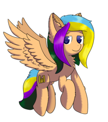 Size: 958x1080 | Tagged: safe, artist:ppptly, oc, oc only, oc:program mouse, pegasus, pony, ear fluff, female, fixed, looking at you, mare, no pupils, simple background, solo, transparent background