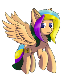 Size: 958x1080 | Tagged: safe, artist:ppptly, oc, oc only, oc:program mouse, pegasus, pony, ear fluff, female, fixed, flying, looking at you, no pupils, simple background, solo, transparent background