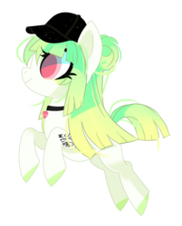 Size: 3969x4933 | Tagged: safe, artist:sorasku, oc, oc only, earth pony, pony, cap, female, hat, mare, simple background, solo, transparent background