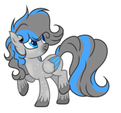 Size: 1024x953 | Tagged: safe, artist:mintoria, oc, oc only, oc:madeline, pegasus, pony, base used, female, mare, simple background, solo, transparent background, two toned wings