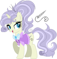 Size: 439x454 | Tagged: safe, artist:mintoria, oc, oc only, pony, unicorn, clothes, female, magical lesbian spawn, mare, offspring, parent:lily lace, parent:rarity, shirt, simple background, solo, transparent background