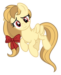 Size: 2920x3617 | Tagged: safe, artist:estories, oc, oc only, oc:alice goldenfeather, pegasus, pony, g4, :s, female, flying, high res, mare, simple background, solo, transparent background, vector, wavy mouth