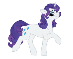 Size: 4000x3200 | Tagged: safe, artist:honiibree, rarity, pony, unicorn, g4, cute, female, high res, lidded eyes, mare, raribetes, simple background, smiling, solo, transparent background