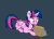 Size: 924x661 | Tagged: safe, artist:el-yeguero, twilight sparkle, alicorn, pony, g4, :p, animated, bibliophile, blinking, blue background, book, bookhorse, cargo ship, chest fluff, cute, eyes closed, eyes on the prize, female, gif, licking, lidded eyes, mare, mlem, prone, ship:twibook, shipping, silly, silly pony, simple background, smiling, solo, that pony sure does love books, tongue out, twiabetes, twilight sparkle (alicorn), wing twitch