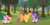 Size: 2450x1225 | Tagged: safe, artist:brandontheepicpony99, artist:parclytaxel, apple bloom, scootaloo, starlight glimmer, sweetie belle, oc, earth pony, pegasus, pony, unicorn, g4, apple tree, base used, blushing, cutie mark crusaders, female, filly, foal, forced shipping, male, mare, stallion, tree