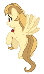 Size: 3000x5025 | Tagged: safe, artist:estories, oc, oc:alice goldenfeather, pegasus, pony, g4, female, flying, high res, mare, simple background, transparent background, vector