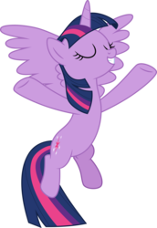 Size: 6232x9043 | Tagged: safe, artist:decprincess, twilight sparkle, alicorn, pony, g4, school daze, .svg available, absurd resolution, female, flying, mare, simple background, smiling, solo, transparent background, twilight sparkle (alicorn), vector
