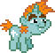 Size: 62x60 | Tagged: safe, artist:anonycat, snips, pony, unicorn, g4, animated, colt, cute, desktop ponies, diasnips, foal, male, pixel art, simple background, solo, sprite, transparent background