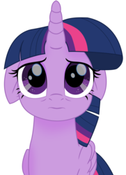 Size: 2602x3599 | Tagged: safe, artist:ejlightning007arts, twilight sparkle, alicorn, pony, g4, my little pony: the movie, female, floppy ears, high res, mare, sad, simple background, solo, transparent background, twilight sparkle (alicorn), vector