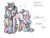 Size: 1600x1200 | Tagged: safe, artist:jaysey, oc, oc only, pony, unicorn, candy necklace, color palette, female, magical lesbian spawn, mare, offspring, parent:pinkie pie, parent:princess cadance, parents:cadancepie, simple background, solo, transparent background