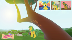 Size: 1054x588 | Tagged: safe, artist:will-da-beard, oc, oc:nutmeg, earth pony, pony, legends of equestria, female, filly, game, game screencap, screenshots, video game