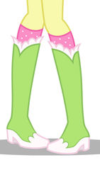 Size: 1242x2208 | Tagged: safe, artist:cyberapple456, fluttershy, equestria girls, g4, boots, boots shot, clothes, high heel boots, legs, pictures of legs, shoes, socks