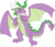 Size: 2090x1803 | Tagged: safe, artist:crunchycrowe, spike, dragon, g4, flat colors, male, older, older spike, simple background, solo, tongue out, transparent background, winged spike, wings