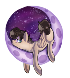 Size: 1024x1134 | Tagged: safe, artist:peachjay, oc, oc only, oc:tipsy doodle, pegasus, pony, glasses, male, moon, prone, simple background, solo, stallion, tangible heavenly object, transparent background
