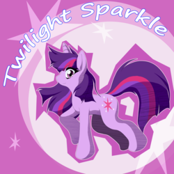 Size: 1500x1500 | Tagged: safe, artist:ragurimo, twilight sparkle, pony, g4, female, looking at you, pixiv, smiling, solo