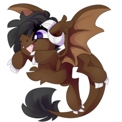Size: 2399x2400 | Tagged: safe, artist:nekosnicker, oc, oc:onyx quill, dracony, hybrid, kirin, claws, high res, simple background, transparent background, wings