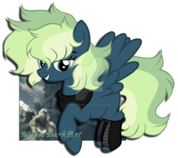 Size: 1024x909 | Tagged: safe, artist:magicdarkart, oc, oc only, pegasus, pony, female, mare, simple background, solo, transparent background, watermark