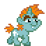 Size: 66x66 | Tagged: safe, artist:anonycat, snips, pony, unicorn, g4, animated, colt, cute, desktop ponies, diasnips, foal, male, pixel art, simple background, solo, sprite, transparent background, trotting