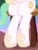 Size: 255x334 | Tagged: safe, screencap, princess celestia, pony, g4, horse play, my little pony: friendship is magic, chair, cropped, female, hooves, legs, pictures of legs, solo