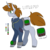 Size: 2048x2048 | Tagged: safe, artist:eleamorbid, oc, oc only, oc:littlepip, pony, unicorn, fallout equestria, clothes, cutie mark, dock, fanfic, fanfic art, female, high res, hooves, horn, jumpsuit, mare, pipbuck, reference sheet, simple background, solo, transparent background, vault suit, wide eyes