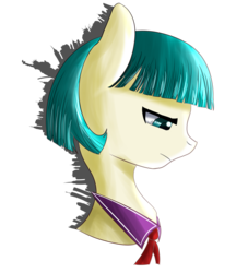 Size: 5000x5500 | Tagged: safe, artist:linlaifeng, coco pommel, earth pony, pony, g4, absurd resolution, bust, city, female, new york city, sad, simple background, solo, statue of liberty, transparent background