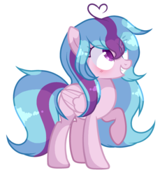Size: 1801x1969 | Tagged: safe, artist:poppyglowest, oc, oc only, pegasus, pony, female, heterochromia, mare, simple background, solo, transparent background