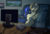 Size: 4561x3060 | Tagged: safe, artist:roy, oc, oc only, oc:fleet wing, oc:neutrino burst, hippogriff, pegasus, pony, controller, couch, cuddling, food, gay, male, pizza, pizza box, snes classic, snes controller, television, video game