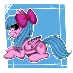 Size: 2067x2067 | Tagged: safe, artist:php97, oc, oc only, pony, bow, high res, solo