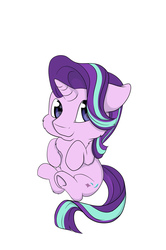 Size: 3265x4928 | Tagged: safe, artist:melodis, starlight glimmer, g4, chibi, cute, simple background, white background