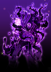 Size: 748x1058 | Tagged: safe, artist:rinsole, oc, oc only, oc:cevere, pony, dark matter, male, solo, void